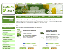 Tablet Screenshot of bioline247.com